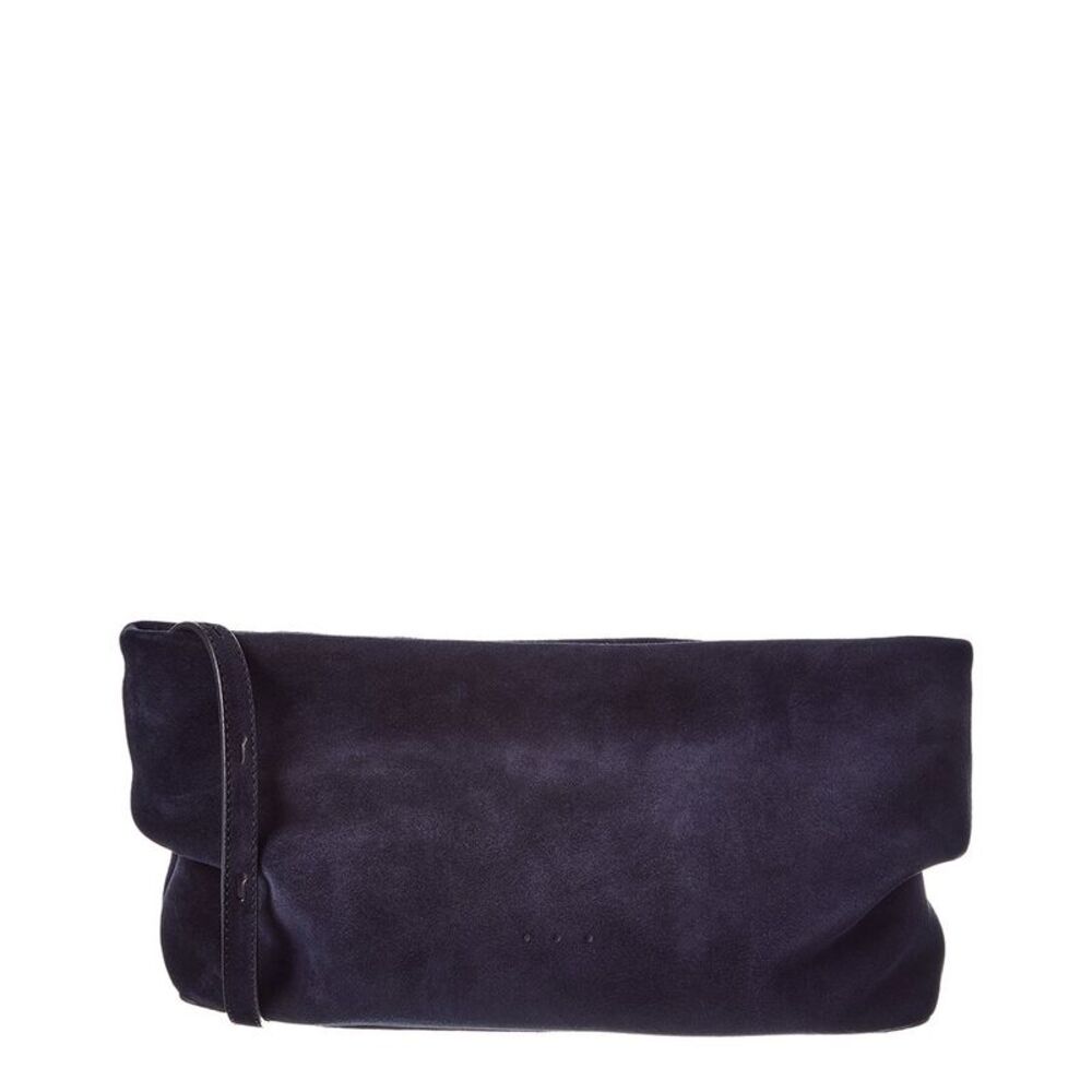 Aesther Ekme Suede Shoulder Bag, Blue